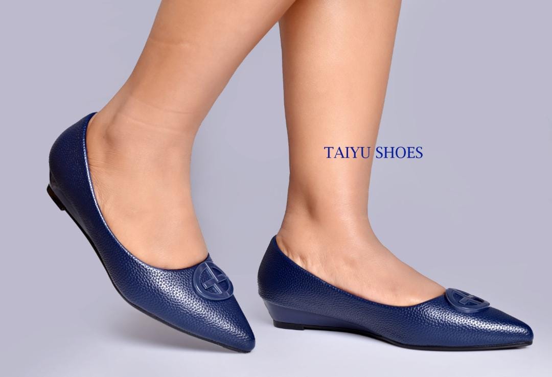 Taiyu Elegant Pointed-Toe Flats – Premium Leather Finish