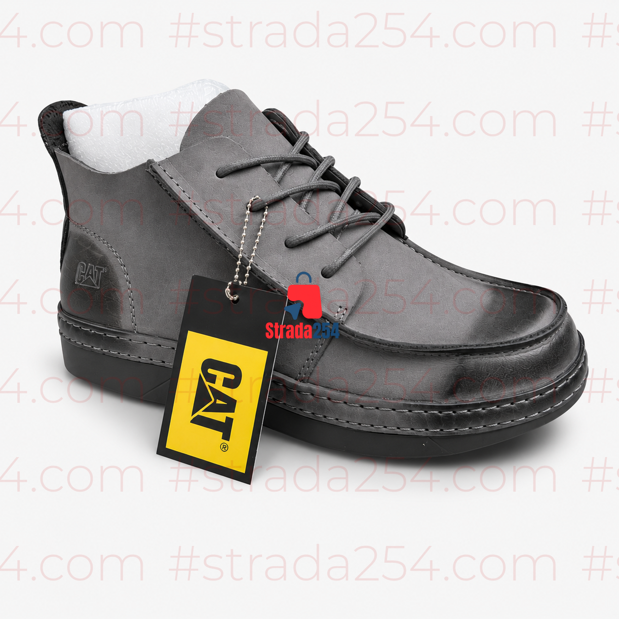 Men's Leather Lace-Up Chukka Boots 1C
