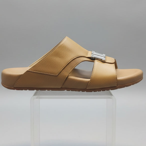 🔴Gloaks Men’s Leather Slide Sandals – Comfortable & Stylish Casual Footwear🔴