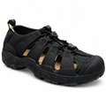 Men’s closed-toe outdoor sandal on a white background
