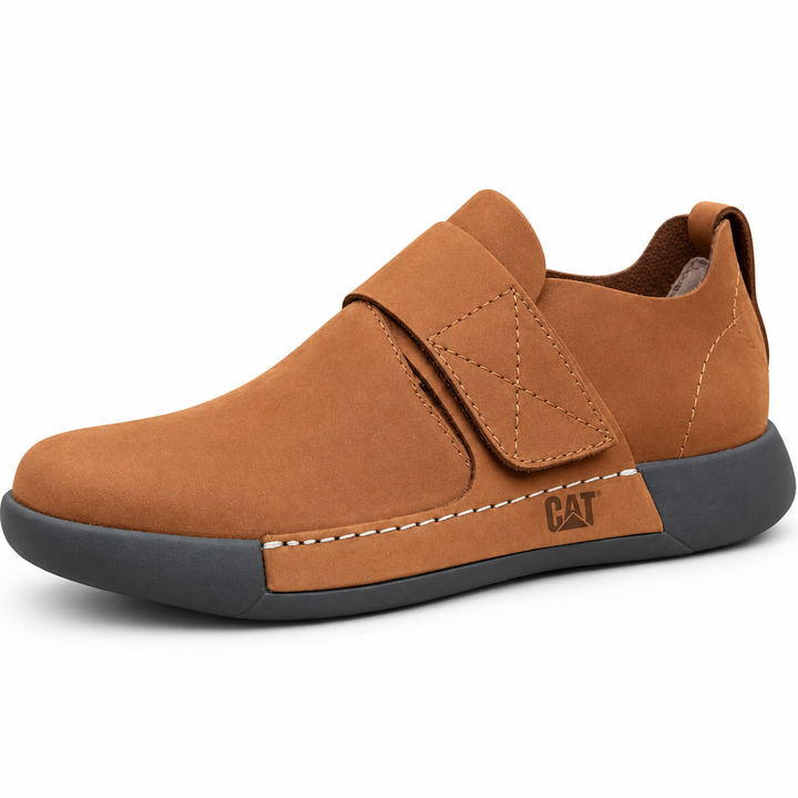 Men’s casual slip-on shoe on a clean light background