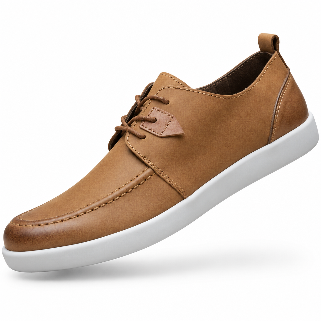 Men’s casual lace-up shoe on a clean light background