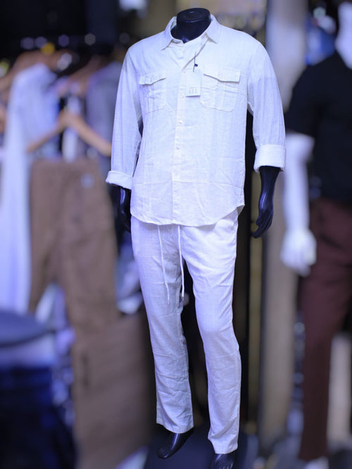 Men's Premium Linen Two-Piece Set