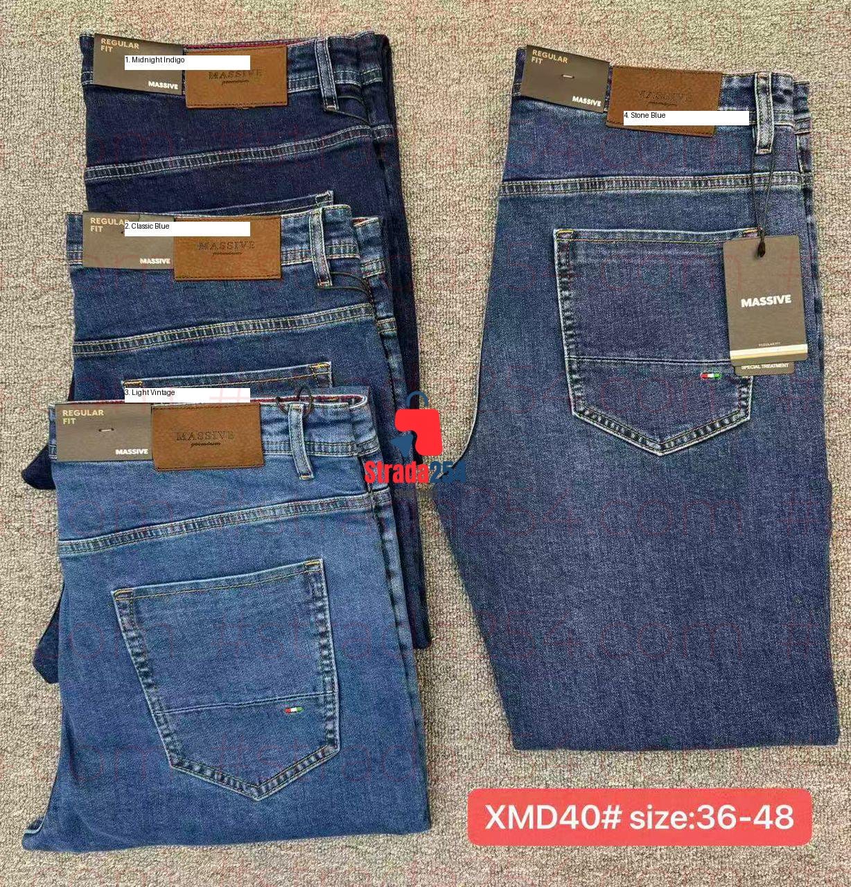 Men's Regular Fit Jeans – 1 Piece (Choose Your Colour)_SAL
