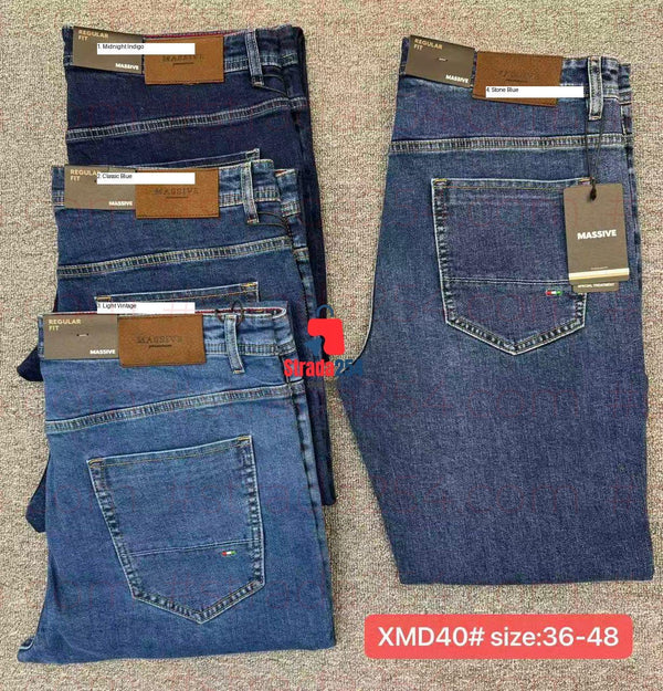 Men's Regular Fit Jeans – 1 Piece (Choose Your Colour)_SAL