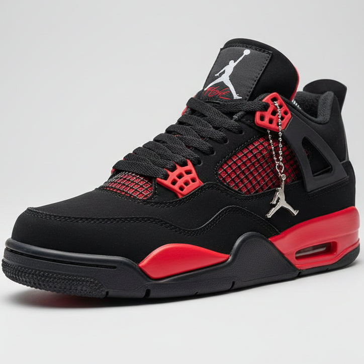 Men’s Air-Inspired High-Top Sneakers – Cushioned Street Basketball Shoes