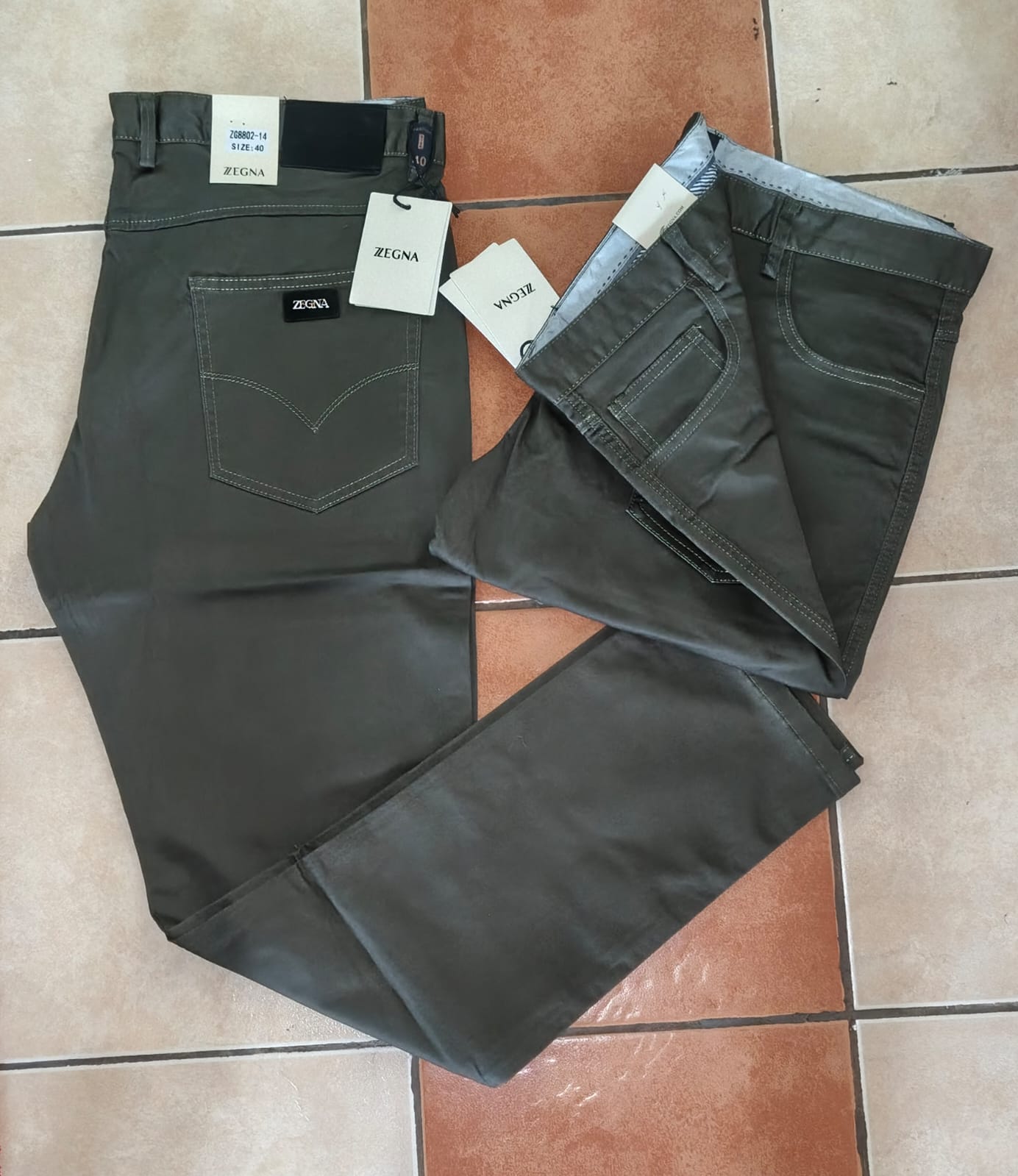 Zegna Premium Tailored Chinos – Multi-Color Men’s Luxury Trousers